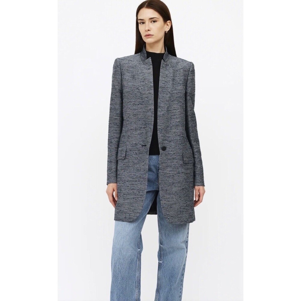 Nwot Stella McCartney Silk Blend Bryce Coat Size 42